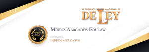 premios de ley derecho educativo